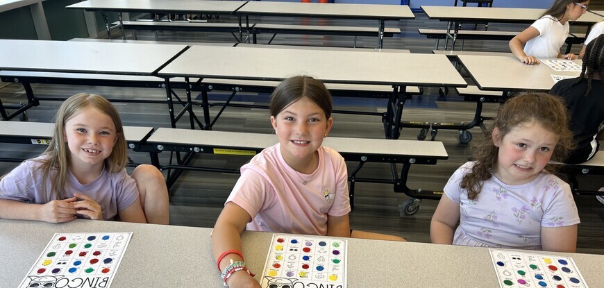 Bingo with Mrs.Earle